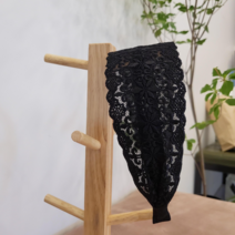 탄탄한 고급 자수 레이스 헤어밴드