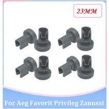 식기세척기 부품 Aeg Favorit privieg Zanussi 용 식기 세척기 바구니 휠 롤러 하단 바퀴 23MM