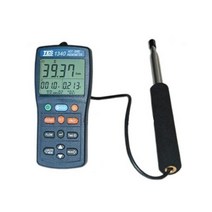 TES-1340 열선 풍속계 풍량계 풍속측정기 풍량측정기 테스, 1개