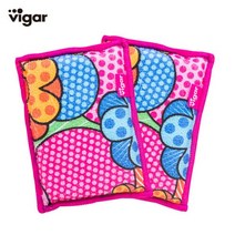 포커시스 비가 극세사 스폰지 수세미 2P 롤라플로르 VIG-7876