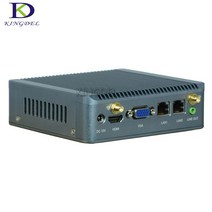 나노베이트레일팬리스미니컴퓨터듀얼LANX86 J1800PC 공장판매, 078GBRAM64GBSSD_01Black