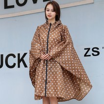 레인코트 2374# 케이프 여성 하이퍼 집업 저우비 다소미얼 Z