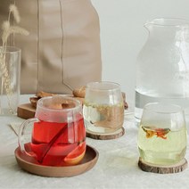 강화유리컵 내열유리 머그컵 손잡이 커피잔, 281 크로크머그 400ml