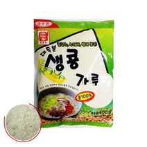 생콩가루 날콩 400g 콩비지 냉이 쑥 된장국 찌개 나물볶음 업소용식자재, 1개