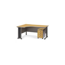퍼주퍼주 PB-17 OA책상세트 (퍼즐책상1800+이동서랍), 아카시아퍼즐책상1800좌측형+일반레일이동서랍