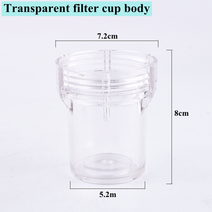 12 34 인치 정원 급수 필터 농업 관개 호스 필터 물 파이프 빠른 커넥터 자동차 세척 물 펌프 필터, 20메쉬, 필터 컵 본체
