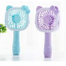 희아랑 톰과제리 LED핸디선풍기 휴대용선풍기 미니, 톰선풍기-블루