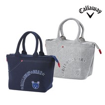 캘러웨이 여성용 CG 베어 라운드 토트백, 네이비