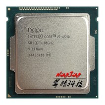 인텔 코어 i5-4590 i5 4590 3.3 GHz 쿼드 코어 CPU 프로세서 6M 84W LGA 1150