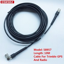 필요한 10m 58957 안테나 케이블 Trimble GPS SPS RADIO R8 R7 5800 5700 4800 4700 시리즈