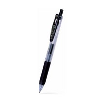 제브라 사라사 클립 볼펜 0.3 0.4 0.5 0.7 1.0mm, JJB15-BK 0.7mm 블랙, 1개