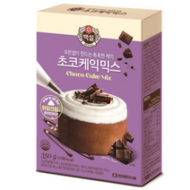 CJ 초코케익믹스, 350g, 2개