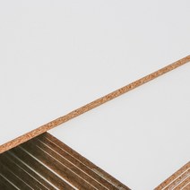 큐브프레임 두께15mm 아루아화이트 PB재단 LPM합판 나무판자 목재판, 테두리:니게르화이트