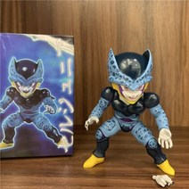Naa드래곤 볼 Z 피규어 셀 블루 군인 배틀 고쿠 베지타 슈퍼 사이어인 PVC DBZ 미니 궁극적인 모양 모델 장난감, Cell B Real Boxed