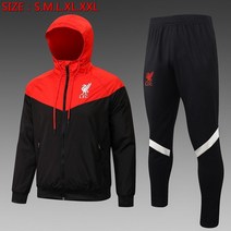 2021/22 리버풀 블랙레드 바람막이 윈드브레이커 세트 and 상의만
