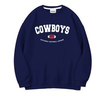 더팀 카우보이 오버핏 특양면 맨투맨