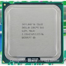기존 인텔 코어 2 듀오 E8600 소켓 LGA 775 프로세서 CPU (3.33 GHZ/6 M/1333 GHZ) G31 G41 마더 보드에 적합