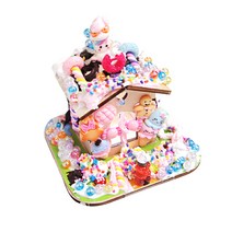 DIY 무드등 과자집 데코덴 꾸미기 키트, 단품