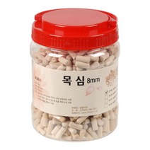 목다보 목심 (8mm/4종류), 8x30mm_약600개입