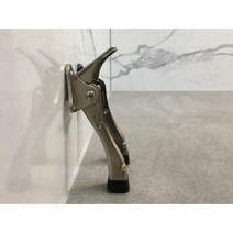 페달식 도어 스토퍼 실버무광, 1개