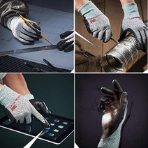 택배 상하차 부드러운 그립감 고무코팅 장갑 절연, 1개