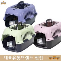반려동물이동 강아지케이지 애견마트 웰시코기 캐리어 M 페키니즈 비숑 스피츠 이동장, 핑크