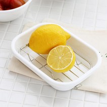 아트박스/아카시아 국내제작 법랑트레이 채반세트 SSS