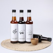 발효 효소 선물세트 개똥쑥 솔잎 까마중 효소 500mlx2, 솔잎+쇠비름