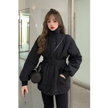 한파 숏 퀼팅점퍼 빅사이즈 다운 하프 자켓 패딩 트렌치 누비 잠바