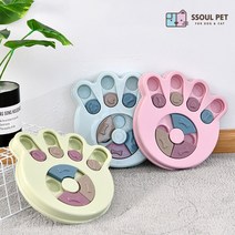 강아지 노즈워크 퍼즐 간식 토이, 육각형, 그린
