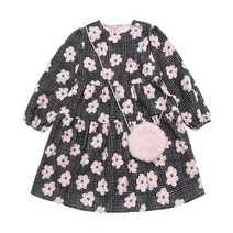 티파니주니어 [티파니]핑크 플라워나염 원피스 T25KKO020