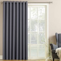 암막커튼 큰창 작은창 거실 2장 방풍