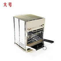 감성 캠핑 접이식 우드 스토브 화로대 나무 난로 불멍