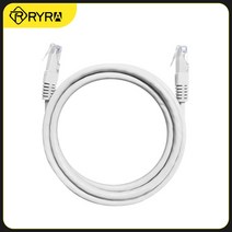 RYRA RJ45 Durable CAT-5e Ethernet LAN Network Cable For Computers And Switches Hubs ADSL Routers Dig, [04] 5M, [01] WHITE