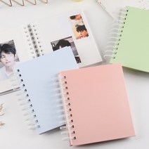 쏙쏙마켓 포토인생 네컷앨범 접착식 포토북 초음파 앨범 포카 스티커사진 보관, 30매, 샌드베이지