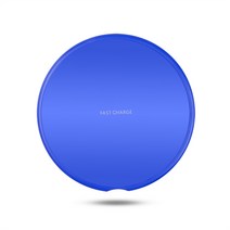 DU SZKOSTON Qi 10W 빠른 무선 충전기 삼성 갤럭시 S9/S9 + S8 S7 참고 9 가장자리 USB 충전 패드 아이폰 XS 최대 XR X 8 BI, Blue