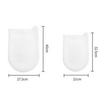 패스트리 블렌더 반죽주머니 실리콘 발효 밀가루 반죽 마법의 가방 붙지 않는 믹서 재 가능한 요리 과자 도구 빵 피자 주방, 2PCS