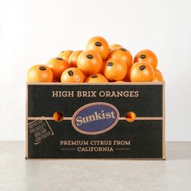 농부마음 퓨어스펙 썬키스트 정품 블랙라벨 고당도 오렌지, 1box, 중과x20개