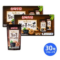삼육 검은콩호두아몬드두유(파우치) 190ml 30팩