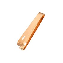 센터 스노클 스노쿨링 마스크 장비 스테인레스 스틸 스 큐브 클립 집게 빵 음식 바베큐 클램프 도구 바 주, 06 Rose gold