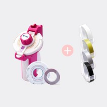 [모텍스공식몰] 라벨메이커 또각이 202 + 모노세트(리필), 202라임+모노세트