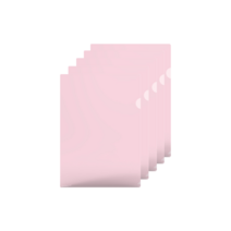 인터탑 플랜파일 L홀더 투명화일 50개 100개팩 구성 파일 문서간편철, A4 분홍