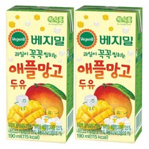 베지밀 애플망고 두유 190ml x 48팩 사과망고 두유 팩음료 베지밀 ehsqn9887*40497196vB, 1, 본상품선택