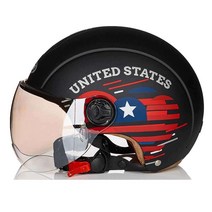 빅 사이즈 헬멧 대형 4XL 대두 하이바 오토바이 반모, 4XL A