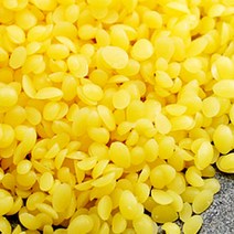 허브야 닷컴 천연비즈왁스 밀납 비정제꿀향 꿀벌양초 50g
