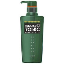 SUNSTAR TONIC 선스타 토닉 상쾌한 두피 케어 샴푸 펌프 480ml[샴푸] 피지 냄새 제거, 단일