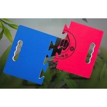 공중 격파대 초보 태권도 조립식 송판, 레드,블루