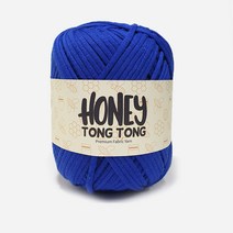 니뜨 허니통통실(100g) / 니뜨털실 뜨개질실 손가방소품실 가방뜨기 러그뜨기 젤리얀킹 허니통통, 120_블루, 1개