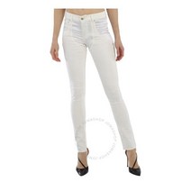 Filles A Papa Ladies 여성 Pants 바지 White 화이트 Satine Jeans 진 Waist 웨이스트 Size 사이즈 24