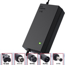 리튬이온배터리 전동킥보드 전기차 충전기 48V 3A 36V 60V 24V 72V 3A, 24V3A T자 헤드(핀헤드)